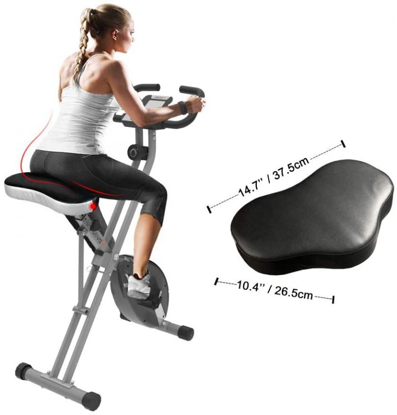 Vélo D'appartement Pliant ATIVAFIT XL - Fitness, Avec Dossier, écran LCD, Neuf